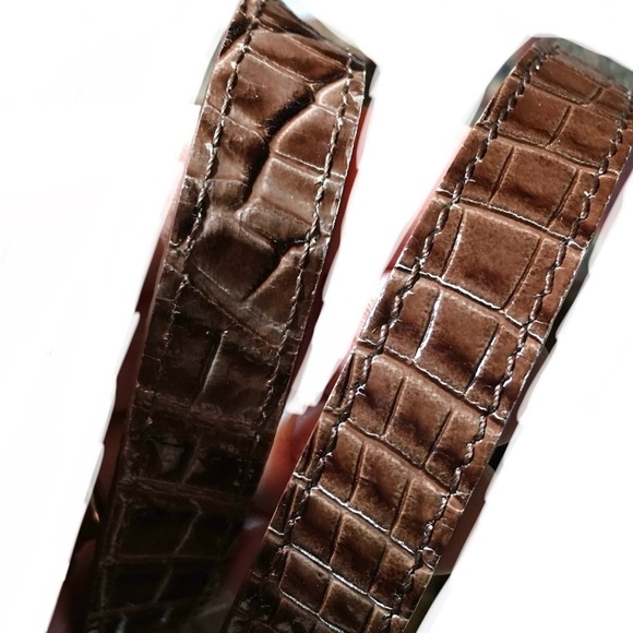 Brahmin Melbourne Large Tote Shoulder Handbag Gold Tone Hardware 18” Top - Picture 4 of 15